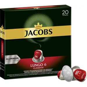 Jacobs Kaffeekapseln Lungo 6 Classico, 20 Kapseln