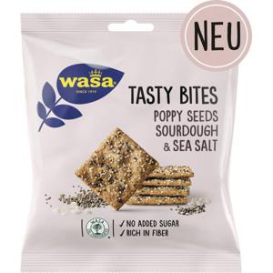 Wasa Tasty Bites Poppy Seeds Sourdough & Sea Salt