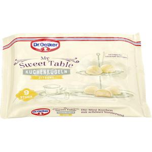 Oetker My Sweet Table Kuchenkugeln Zitrone