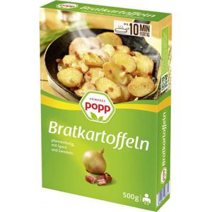 Popp Bratkartoffeln mit Speck und Zwiebeln