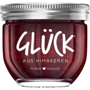 Glück Fruchtaufstrich aus Himbeeren