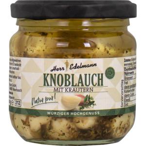 Herr Edelmann Knoblauch in Kräutermarinade