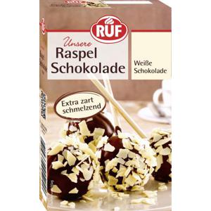 Ruf Raspel Schokolade weiß