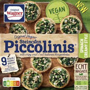 Original Wagner Pizza Steinofen Piccolinis Vegan Spinach Creamy Style