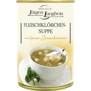 Jürgen Langbein Fleischklößchen-Suppe