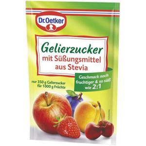 Dr. Oetker Gelierzucker mit Süßungsmittel aus Stevia