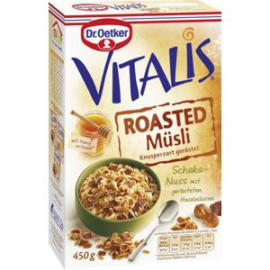 Dr. Oetker Vitalis Roasted Müsli Schoko-Nuss