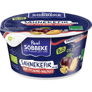 Söbbeke Bio Sahnekefir mild auf Pflaume-Walnuss