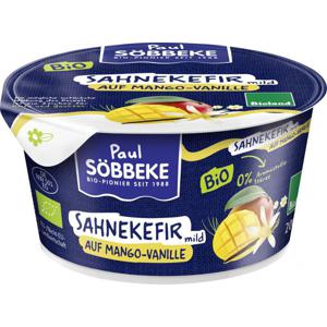 Söbbeke Bio Sahnekefir mild auf Mango-Vanille