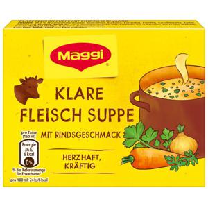 Maggi Klare Fleisch Suppe mit Rindsgeschmack