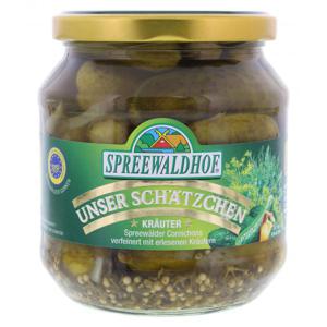 Spreewaldhof Unser Schätzchen Cornichons Kräuter