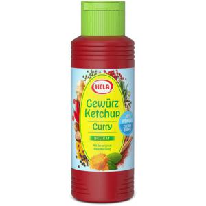 Hela Curry Gewürzketchup delikat 30 % weniger Zucker