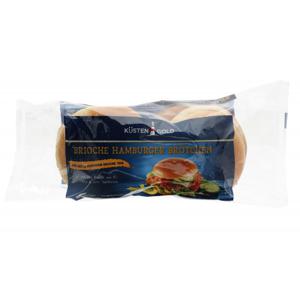 Küstengold Brioche Hamburger Brötchen 4er