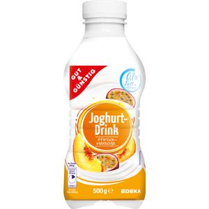 GUT&GÜNSTIG Joghurtdrink 0,1% Fett Pfirsich Maracuja 500g