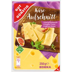 GUT&GÜNSTIG Käseaufschnitt 45% 250g VLOG