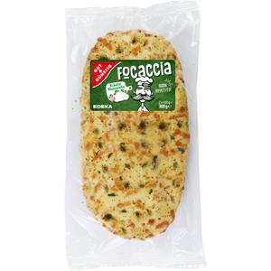 GUT&GÜNSTIG Focaccia Duo Knoblauch&Mozzarella 2x150g