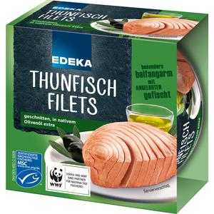 MSC EDEKA Thunfischfilets in Olivenöl 185g