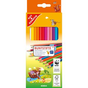 GUT&GÜNSTIG Buntstifte 24ST