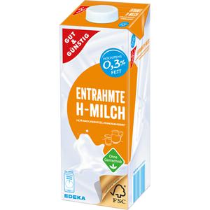 GUT&GÜNSTIG H-Milch 0,3% 1l VLOG