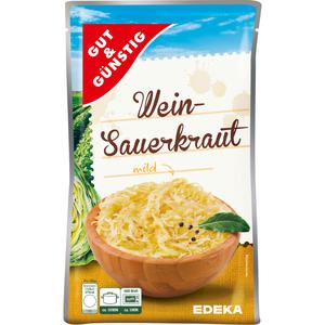 GUT&GÜNSTIG Weinsauerkraut 520g