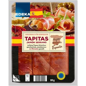 EDEKA ESPANA Tapitas Serrano Schinken 80g