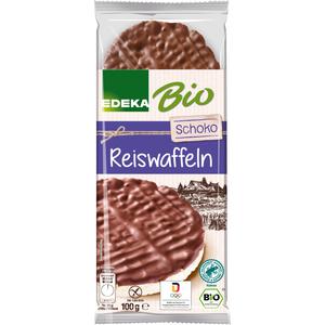 Bio EDEKA Reiswaffeln mit Vollmilchschokolade 100g