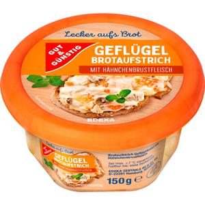 GUT&GÜNSTIG Brotaufstrich Geflügel 150g