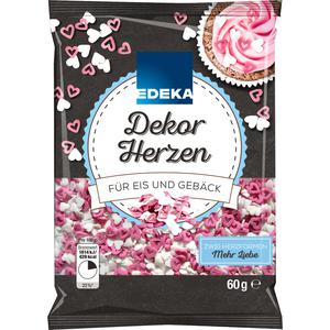 EDEKA Dekor Herzen 60g