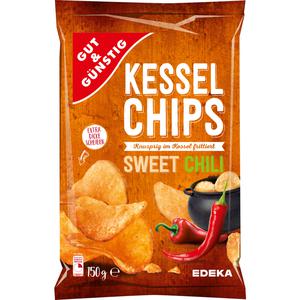 GUT&GÜNSTIG Kesselchips Sweet Chilli 150g