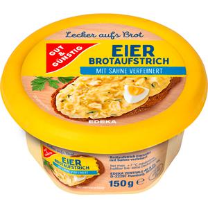 GUT&GÜNSTIG Brotaufstrich Ei Schnittlauch 150g