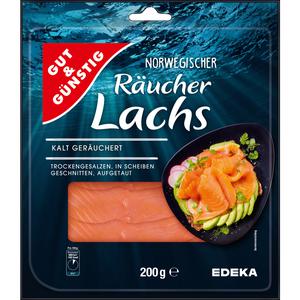 GUT&GÜNSTIG Räucherlachs 200g