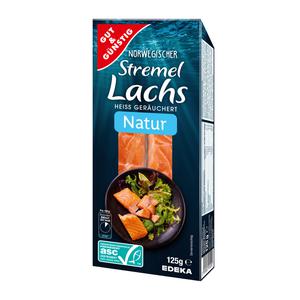 ASC GUT&GÜNSTIG Stremellachs natur 125g