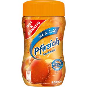 GUT&GÜNSTIG Instantteegetränk Pfirsich 400g