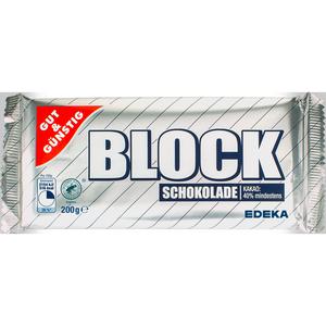 GUT&GÜNSTIG Blockschokolade 200g