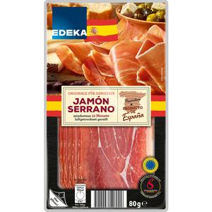 EDEKA ESPANA Serrano Schinken 80g