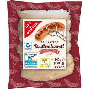 GUT&GÜNSTIG Rostbratwurst 540g QS