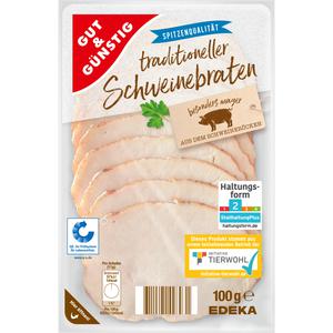 GUT&GÜNSTIG Schweinebraten 100g QS