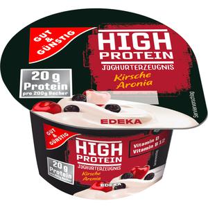 GUT&GÜNSTIG Proteinjoghurt Kirsche-Aronia 200g