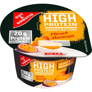 GUT&GÜNSTIG Proteinjoghurt Pfirsich-Maracuja 200g