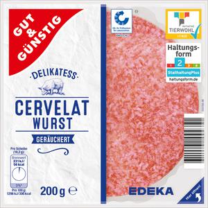 GUT&GÜNSTIG Landcervelatwurst 200g QS