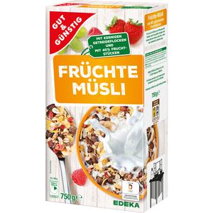 GUT&GÜNSTIG Früchtemüsli 750g