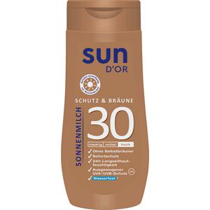 sun D'OR Sonnenmilch Schutz&Bräune LSF30 250ml