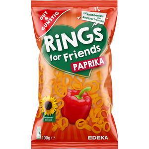 GUT&GÜNSTIG Kartoffelringe Paprika 100g