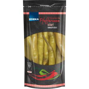 EDEKA grüne Pfefferonen scharf 250g