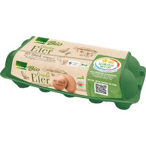 Bio EDEKA Eier Huhn&Hahn Aufzucht M-XL 10ST