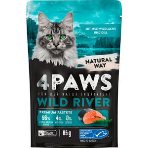 MSC 4Paws wild river Wildlachs und Dill 85g