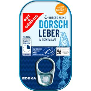 MSC GUT&GÜNSTIG Dorschleber 121g