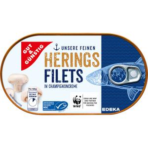 MSC GUT&GÜNSTIG Heringsfilets in Champignoncreme 200g