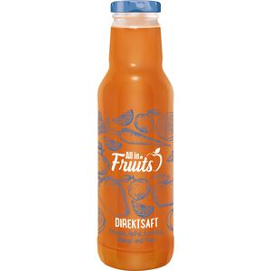 All in Fruits Direktsaft Orange 0,75l