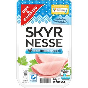 GUT&GÜNSTIG Skyrnesse Geflügel Klassik 80g QS